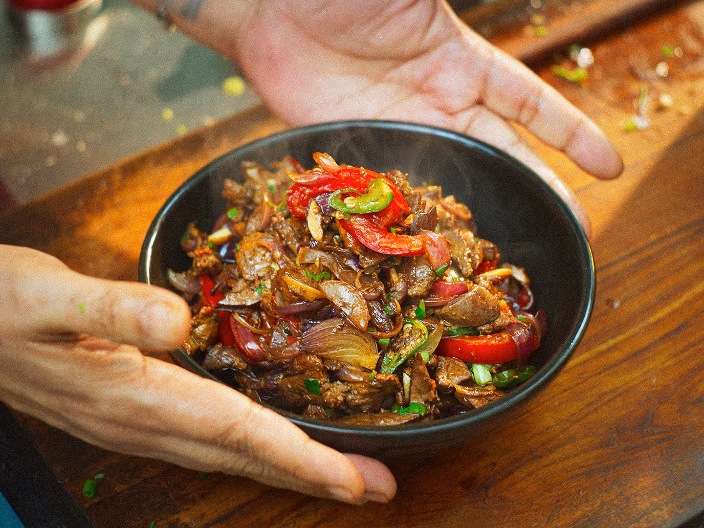 Chilli Liver—detailed recipe with video 1 Chilli Liver—detailed recipe with video