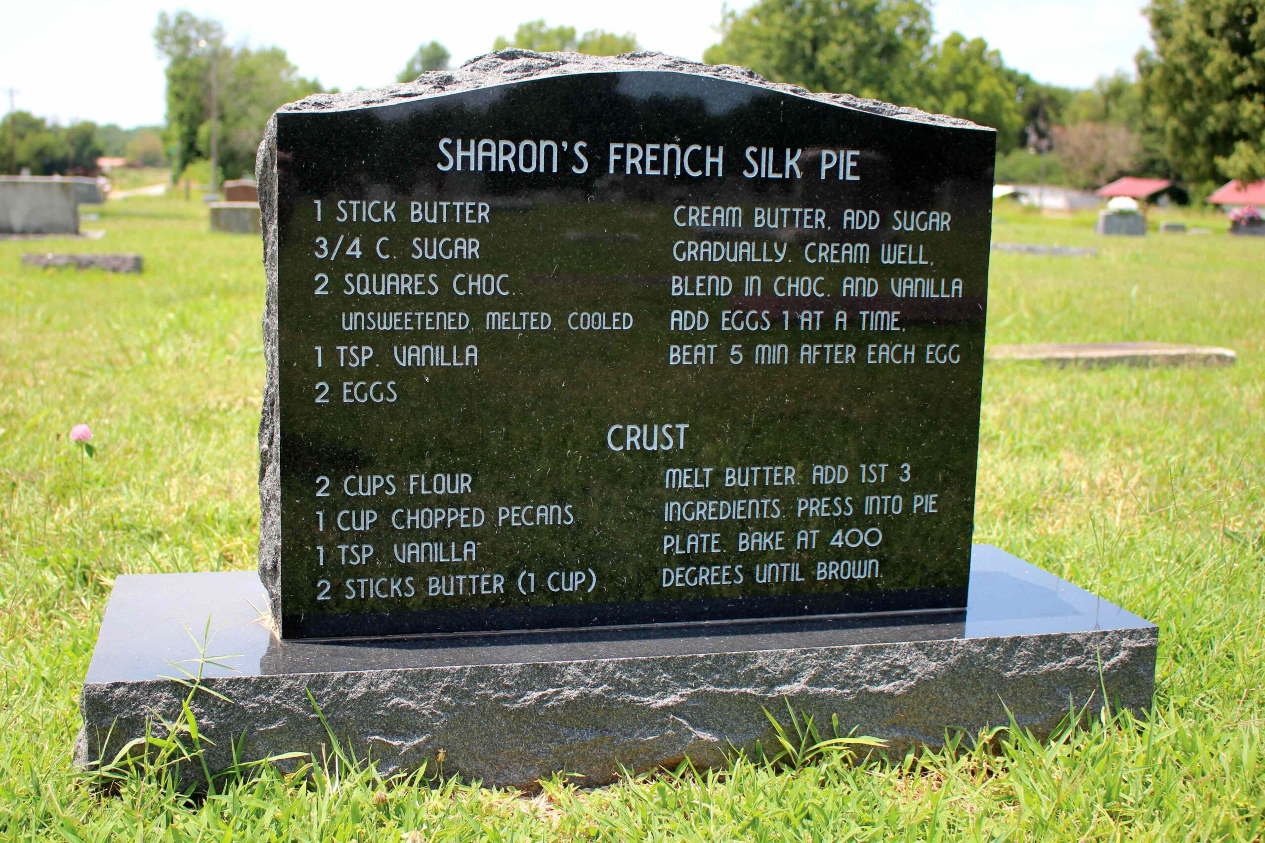 How a Gravestone Recipe Cookbook Commemorates the Dead 3 How a Gravestone Recipe Cookbook Commemorates the Dead