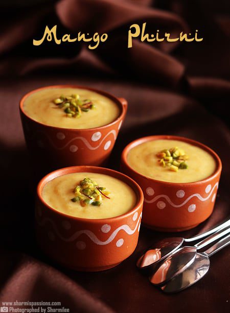Mango Phirni Recipe - Sharmis Passions 1 27557993110 73321dd679 o