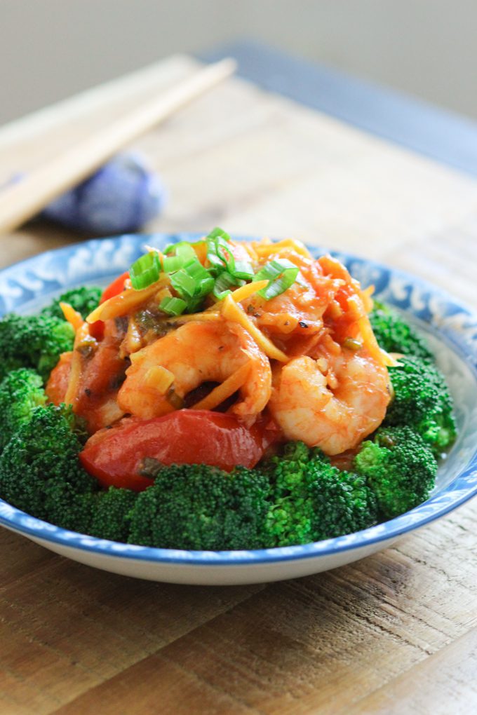 Shrimp and Broccoli Stir-fry – Spice the Plate