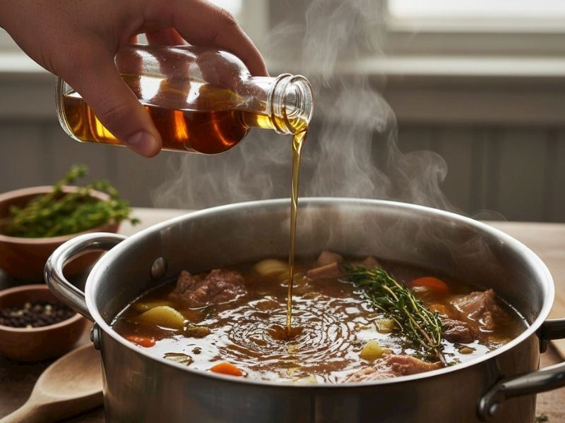 Why is vinegar put when making bone juice? 1 Why is vinegar put when making bone juice?